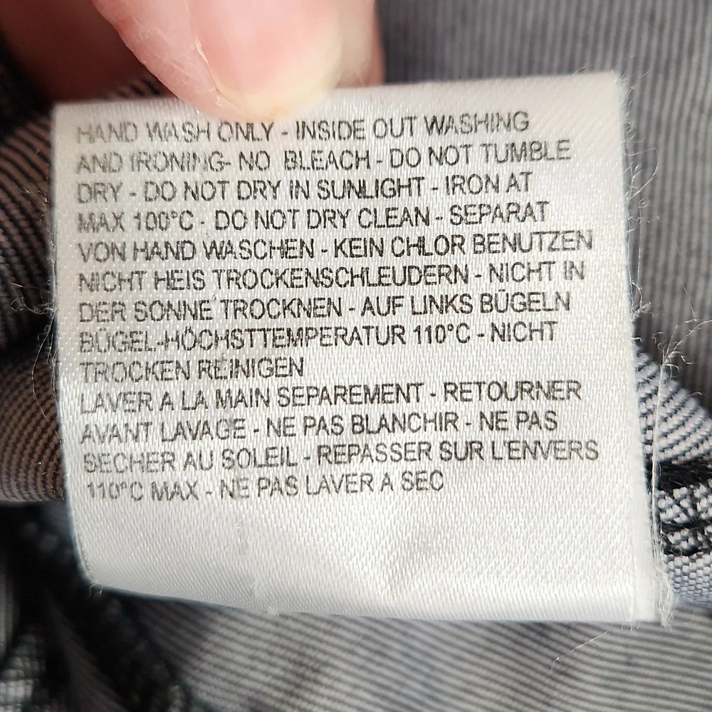 Moreland‎ Black & Gray Denim Jacket